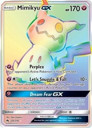 Tuoni Perduti - Mimikyu GX - Rainbow Rare | 226/214