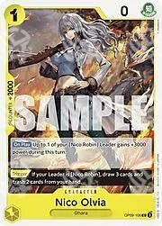 Emperors in the New World - Nico Olvia-OP09-106 -095