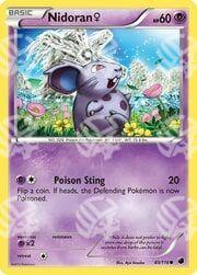 Glaciazione Plasma - Nidoran ♀ - 40/116 - Warcard