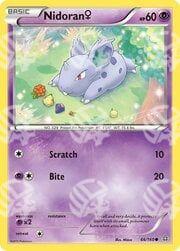 Scontro Primordiale - Nidoran ♀ - 66/160 - Warcard