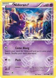 Vapori Accesi - Nidoran ♂ - 43/114 - Warcard