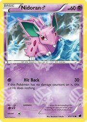 Glaciazione Plasma - Nidoran ♂ - 43/116 - Warcard
