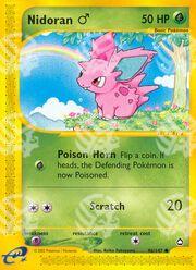 Aquapolis - Nidoran ♂ - 96/147 - Warcard