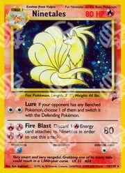 Set base 2 - Ninetales - Holo Rare 13/130 - Warcard