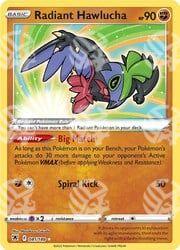 Lucentezza Siderale - Radiant Hawlucha - Shiny Rare | 081/189 - Warcard