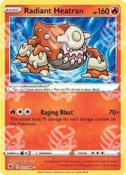Lucentezza Siderale - Radiant Heatran - Shiny Rare | 027/189 - Warcard