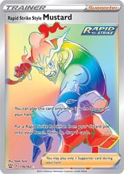 Stili di Lotta - Rapid Strike Style Mustard - Secret Rare 176/163