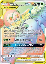 Sintonia Mentale - Rowlet & Alolan Exeggutor GX - Rainbow | 237/236