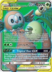 Sintonia Mentale - Rowlet & Alolan Exeggutor GX - Secret Rare | 214/236