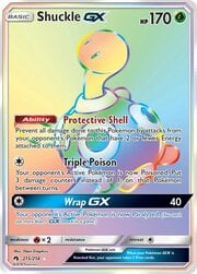Tuoni Perduti - Shuckle GX - Rainbow Rare | 215/214