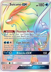 Tuoni Perduti - Suicune GX - Rainbow Rare | 220/214