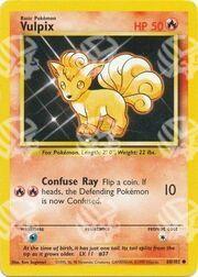 Set Base - Vulpix - 68/102 - Warcard