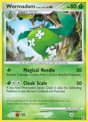 Platino Arceus - Wormadam Plant Cloak Lv.46 - 49/99