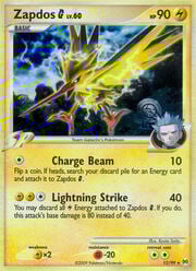 Platino Arceus - Zapdos G Lv.60 - Holo Rare 12/99