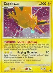 Alba Suprema - Zapdos Lv.45 - Holo Rare 14/100