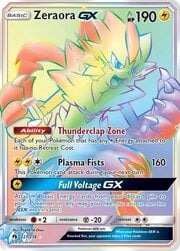 Tuoni Perduti - Zeraora GX - Rainbow Rare | 221/214