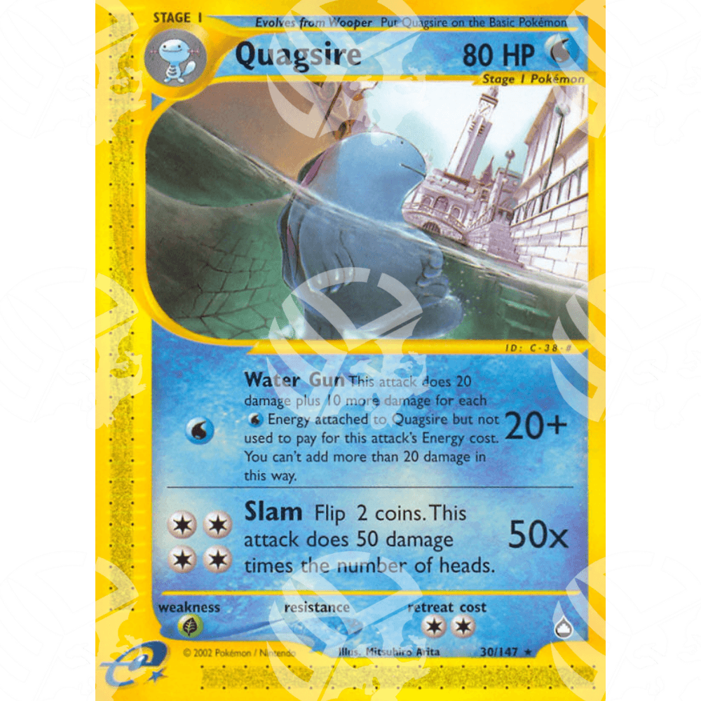 Aquapolis - Quagsire - 30/147 - Warcard