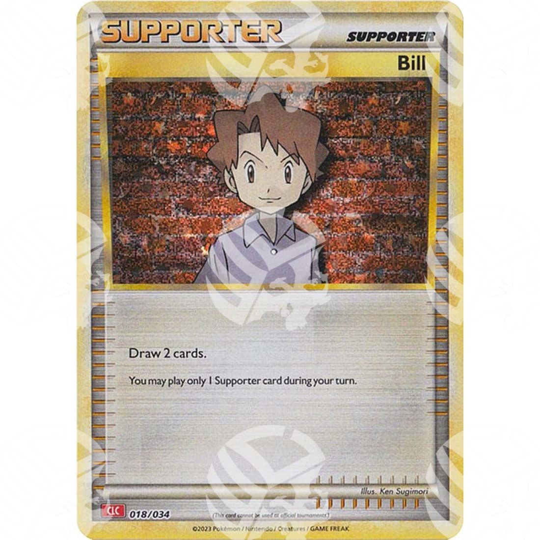 Classic: Charizard & Ho-Oh - Bill - 018/034 - Warcard