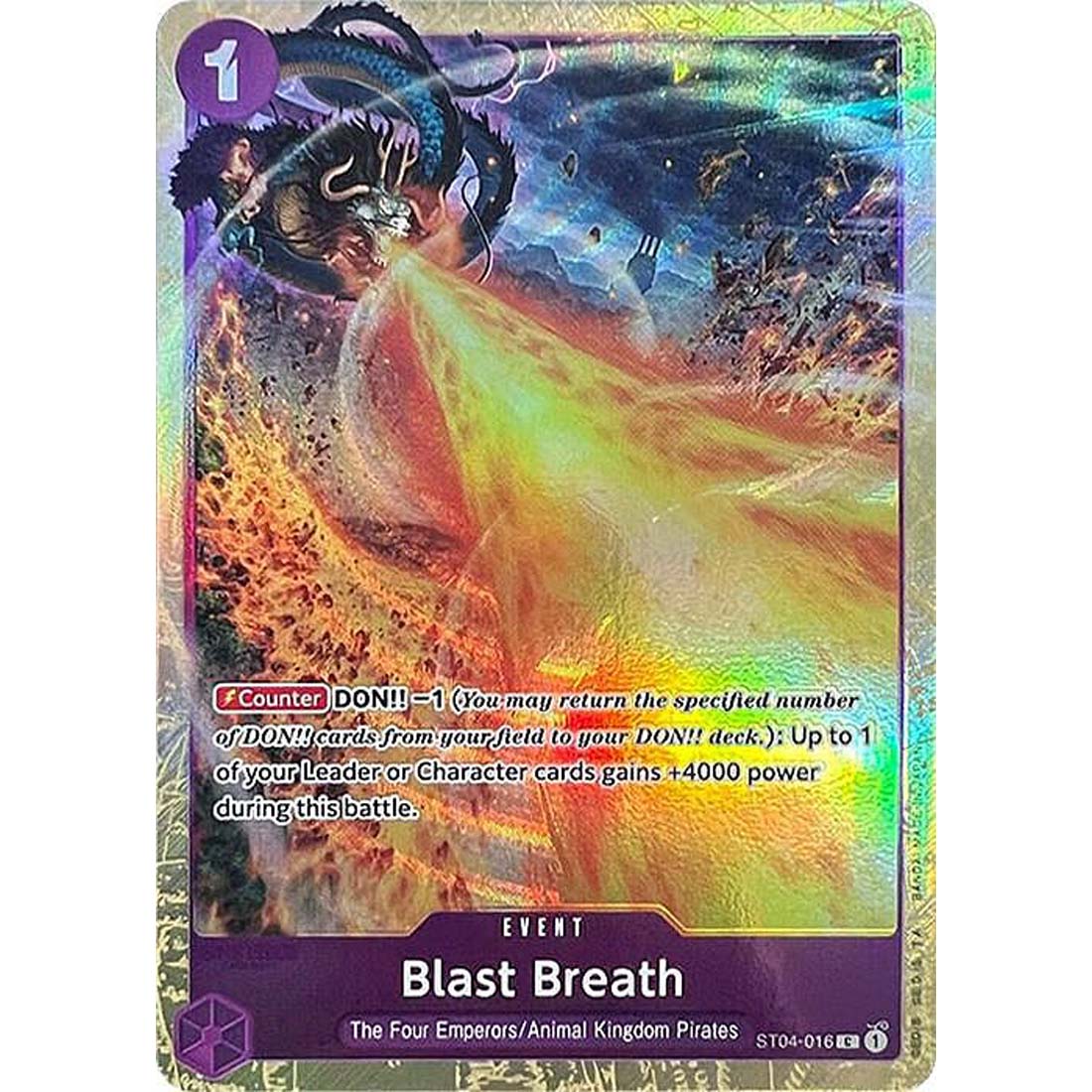 Promo One Piece - Blast Breath - Premium Card Collection | Best Selection Vol. 1-ST04-016 -803