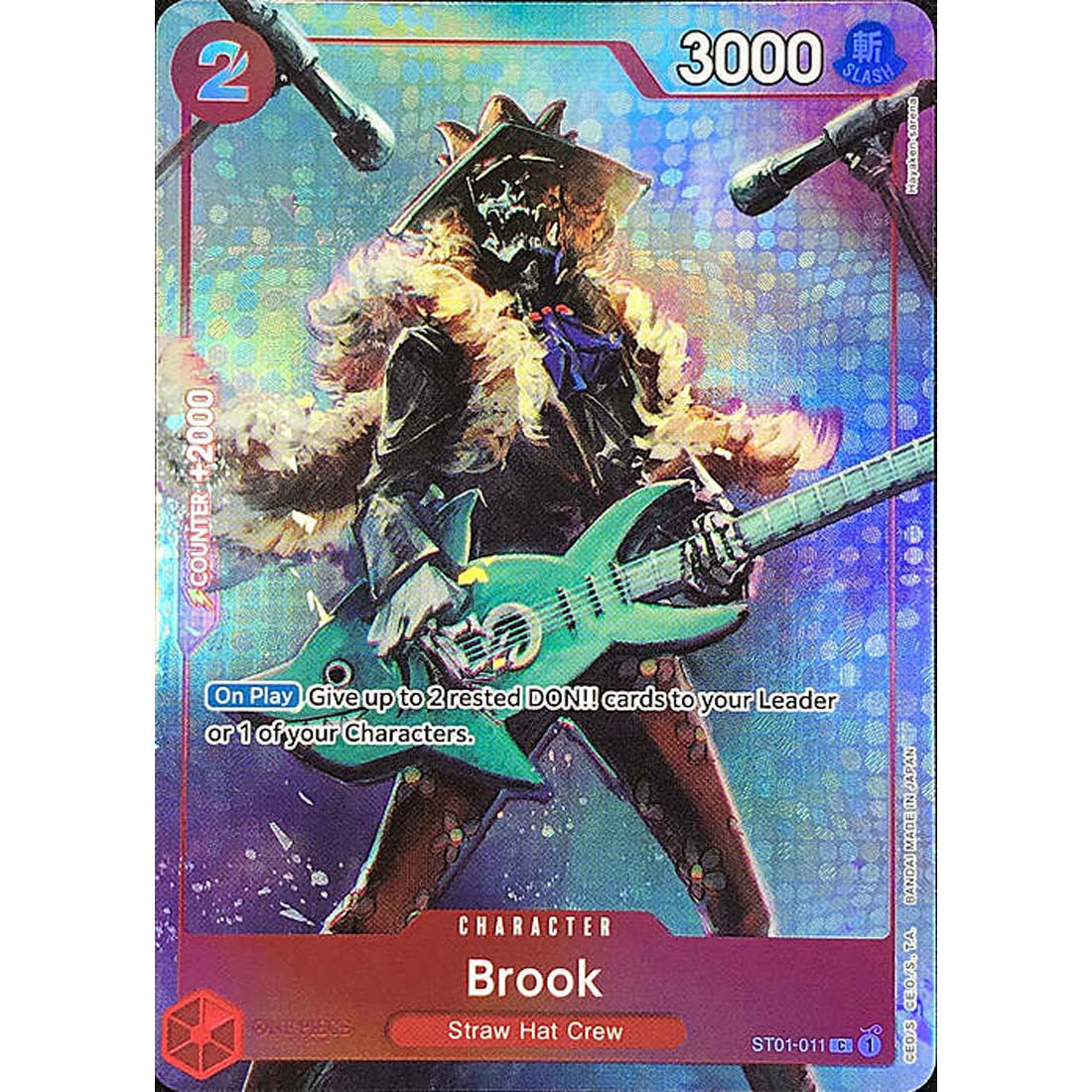 Promo One Piece - Brook - Premium Card Collection | BANDAI CARD GAMES Fest. 23-24 Edition-ST01-011 -216