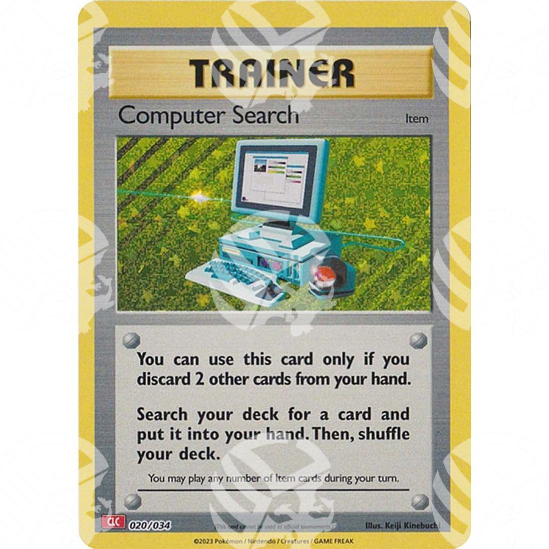 Classic: Charizard & Ho-Oh - Computer Search - 020/034 - Warcard