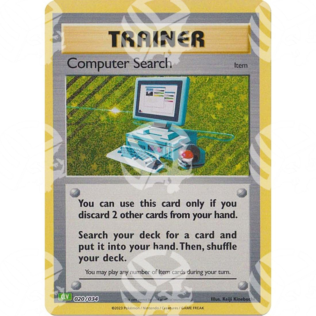 Classic: Venusaur & Lugia - Computer Search - 020/034 - Warcard