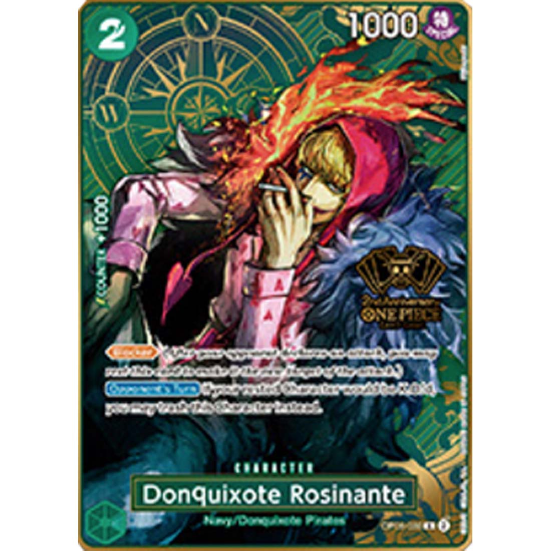 Promo One Piece - Donquixote Rosinante - 2nd Japanese Anniversary Set-OP05-030 -169