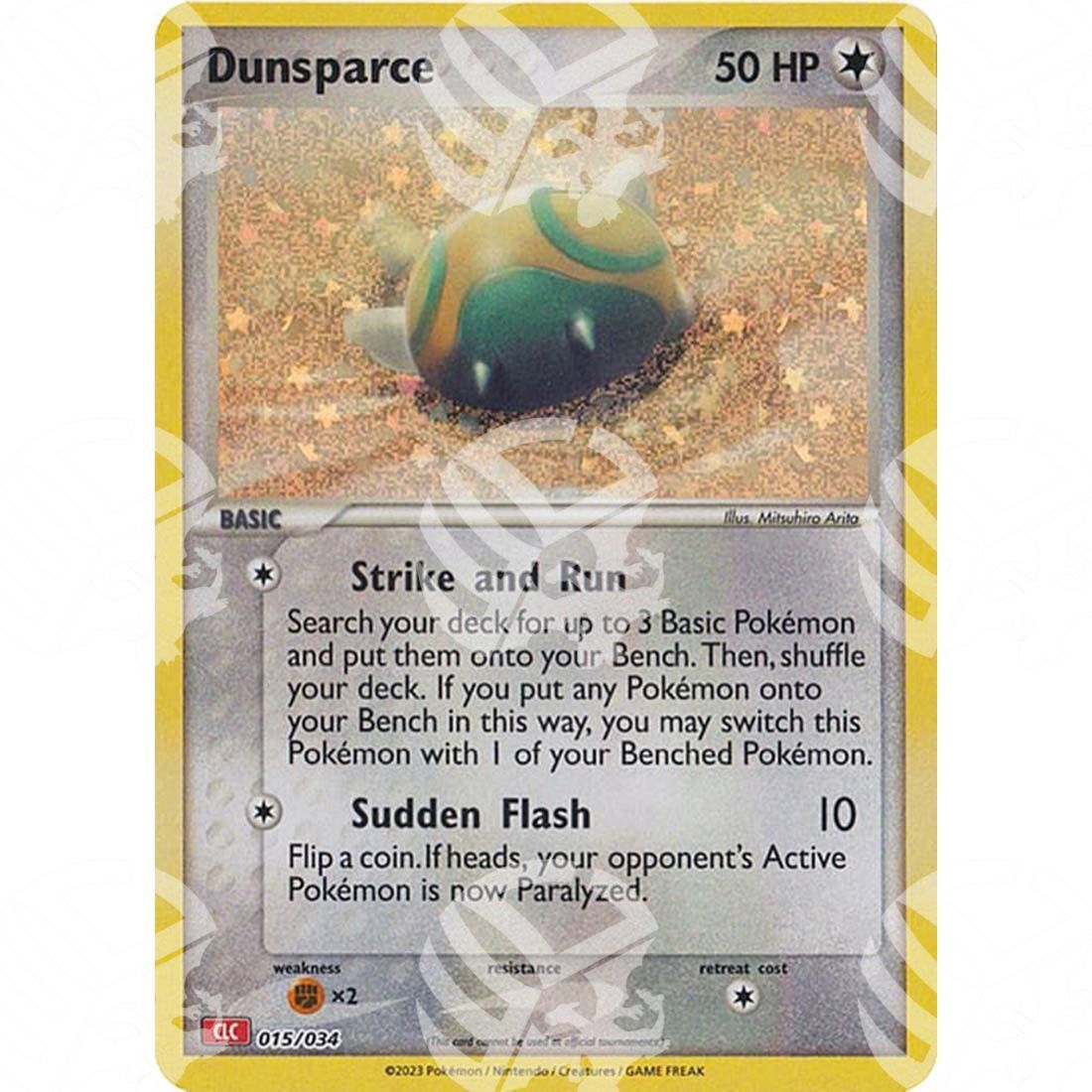 Classic: Charizard & Ho-Oh - Dunsparce - 015/034 - Warcard