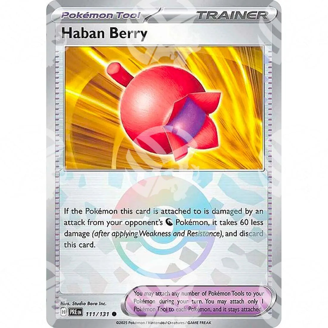 Evoluzioni Prismatiche - Haban Berry - Poké Ball Reverse Holo | 111/131