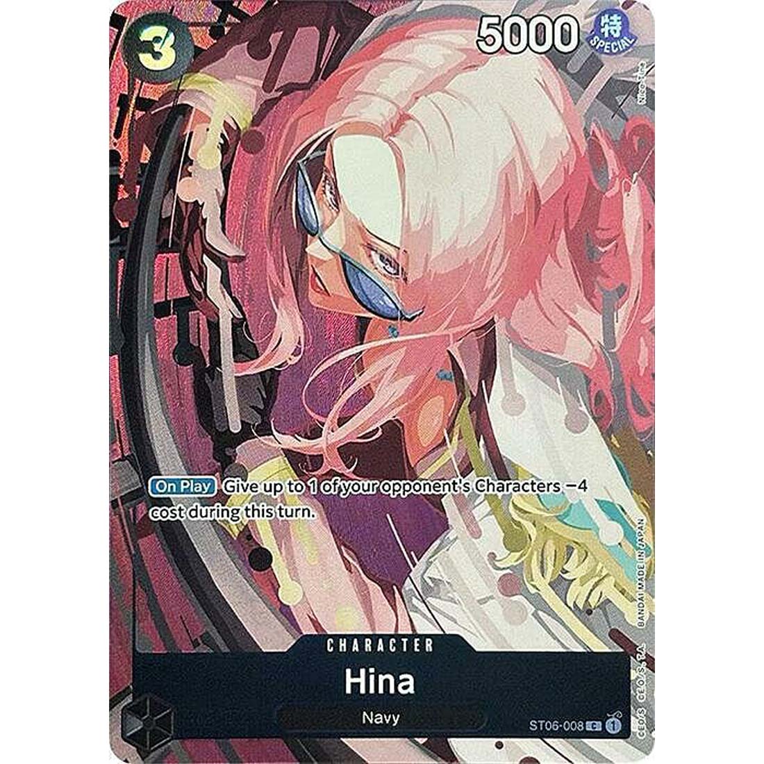 Promo One Piece - Hina - Premium Card Collection -Best Selection Vol. 2--ST06-008 -079
