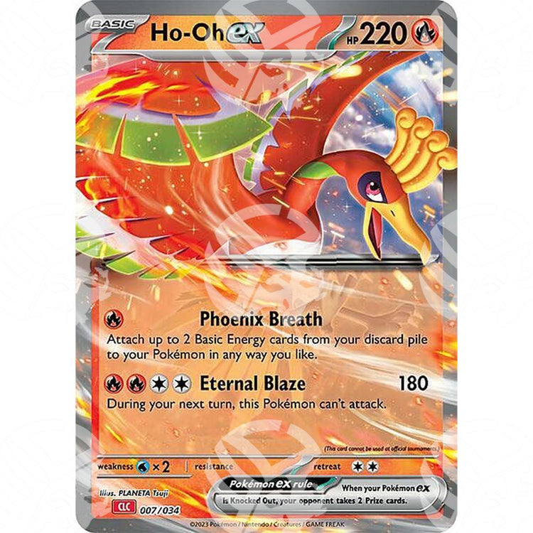 Classic: Charizard & Ho-Oh - Ho-Oh ex - 007/034 - Warcard