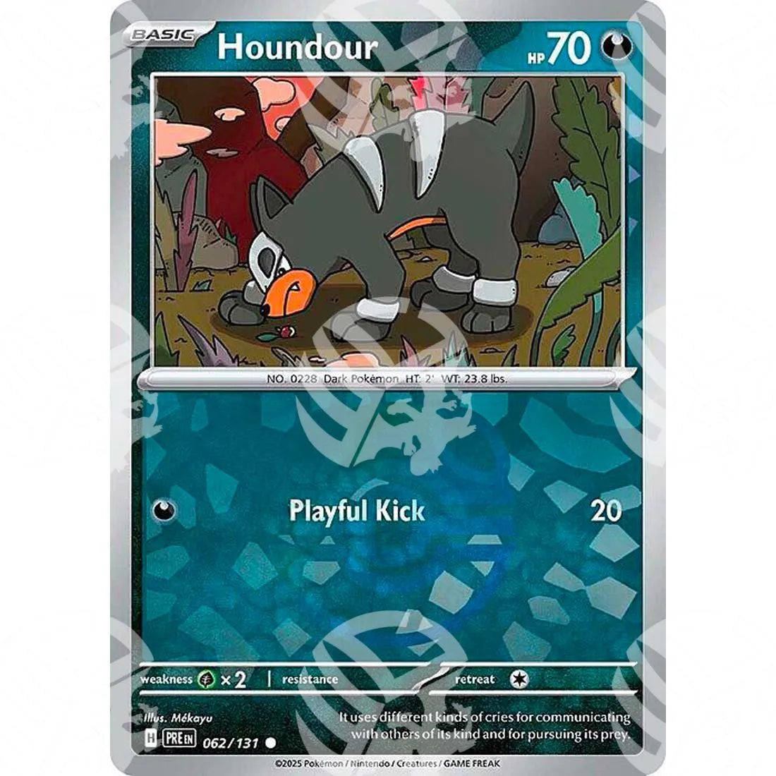 Evoluzioni Prismatiche - Houndour - Master Ball Reverse Holo | 062/131