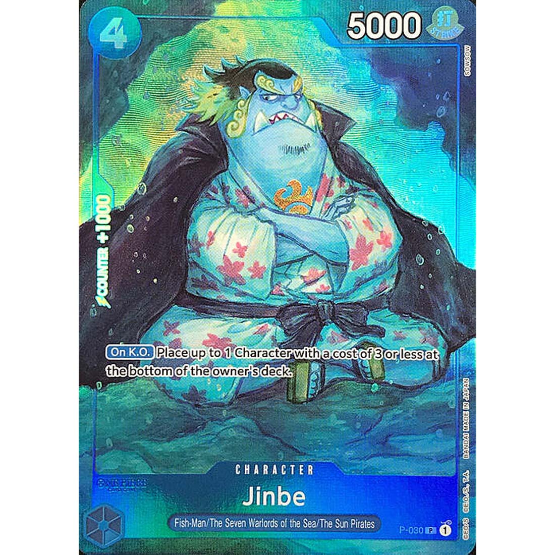 Promo One Piece - Jinbe - Premium Card Collection | BANDAI CARD GAMES Fest. 23-24 Edition-P-030 -211