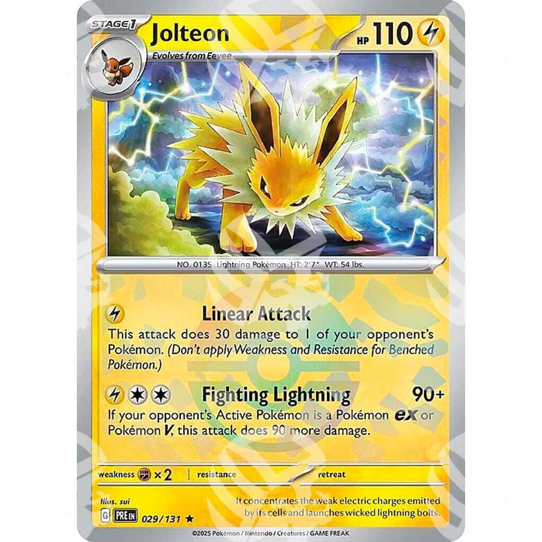 Evoluzioni Prismatiche - Jolteon - Poké Ball Reverse Holo | 029/131