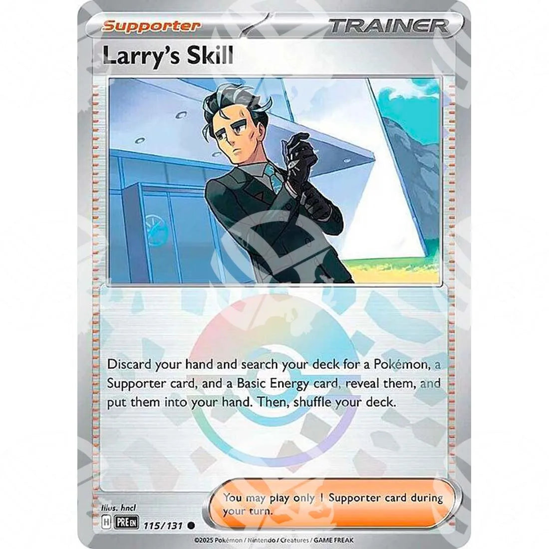 Evoluzioni Prismatiche - Larry's Skill - Poké Ball Reverse Holo | 115/131