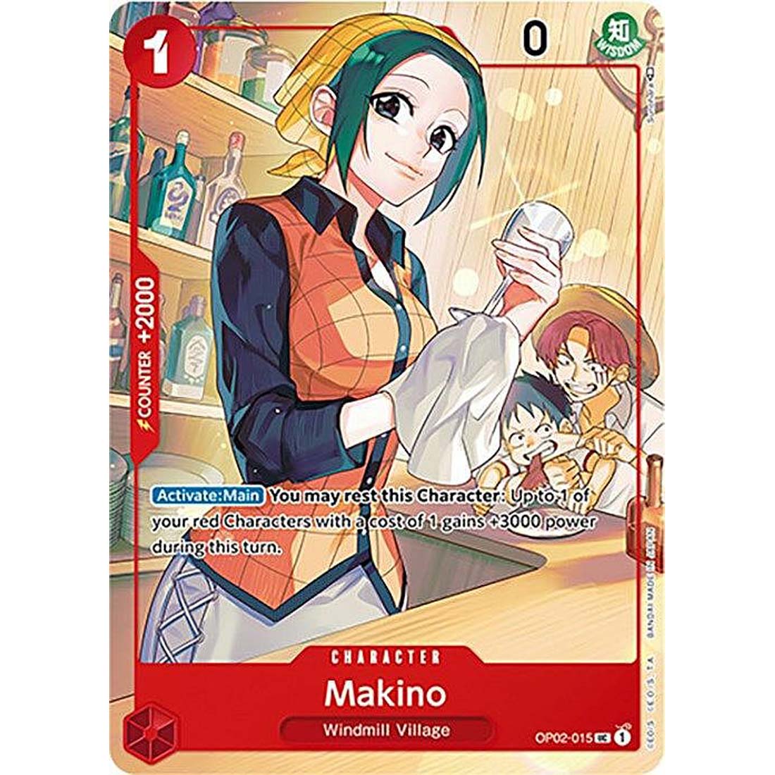 Promo One Piece - Makino - 1st Anniversary Set-OP02-015 -922