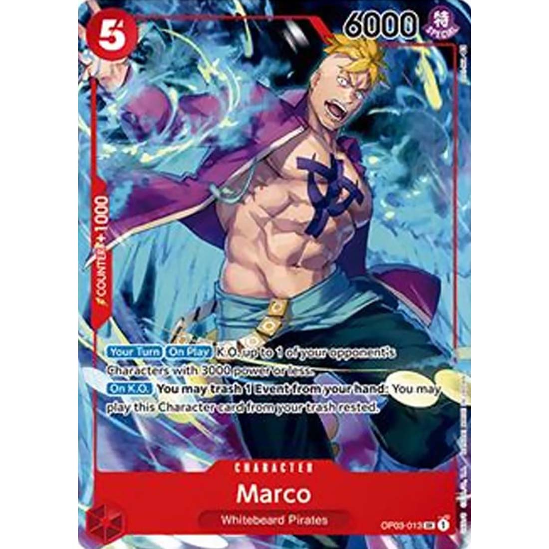 Promo One Piece - Marco - 1st Anniversary Set-OP03-013 -924