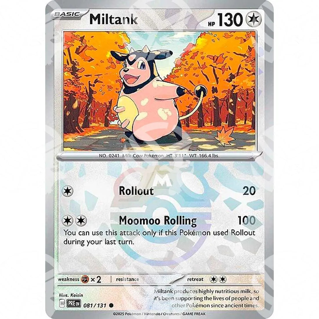Evoluzioni Prismatiche - Miltank - Master Ball Reverse Holo | 081/131