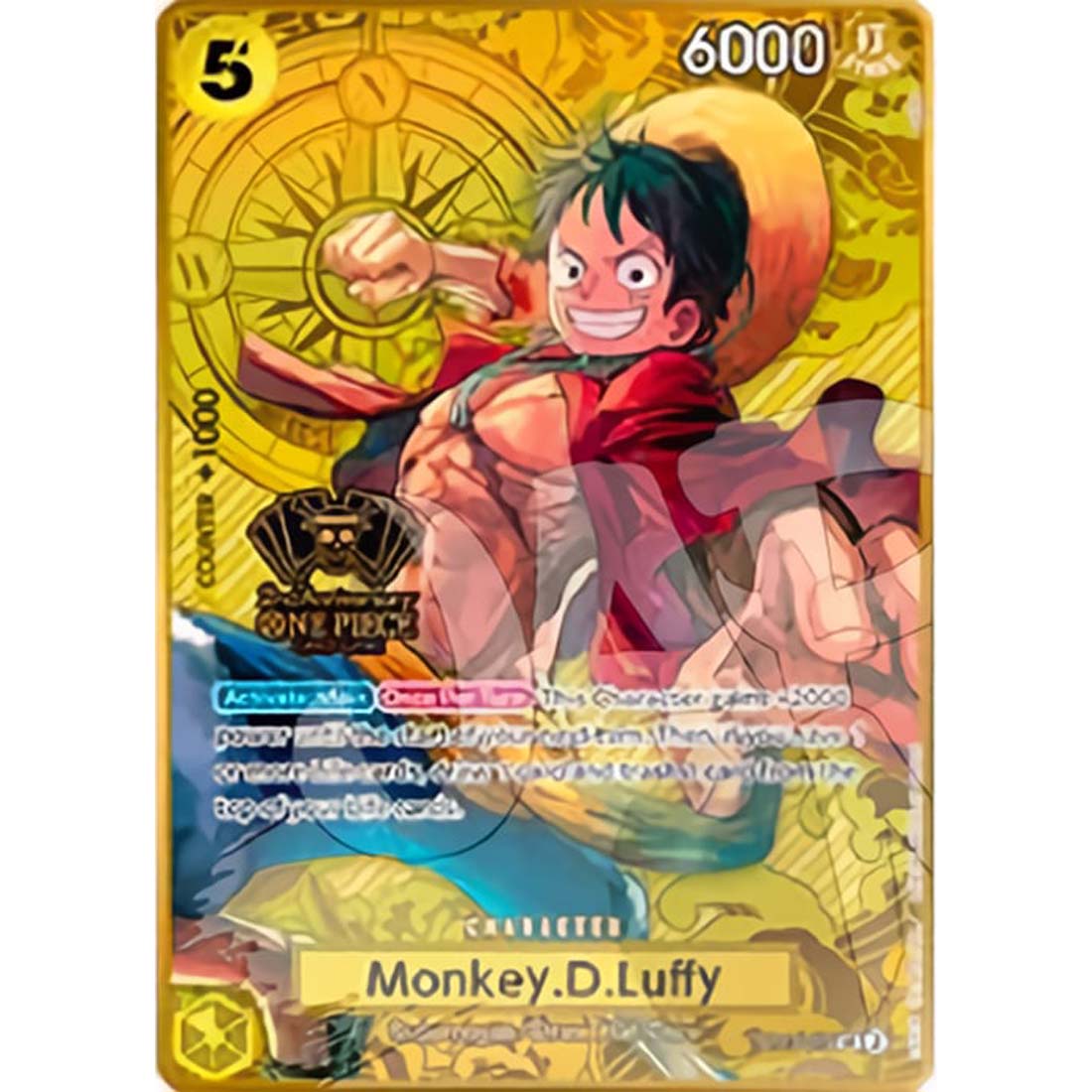 Promo One Piece - Monkey.D.Luffy - 2nd Japanese Anniversary Set-ST13-015 -518