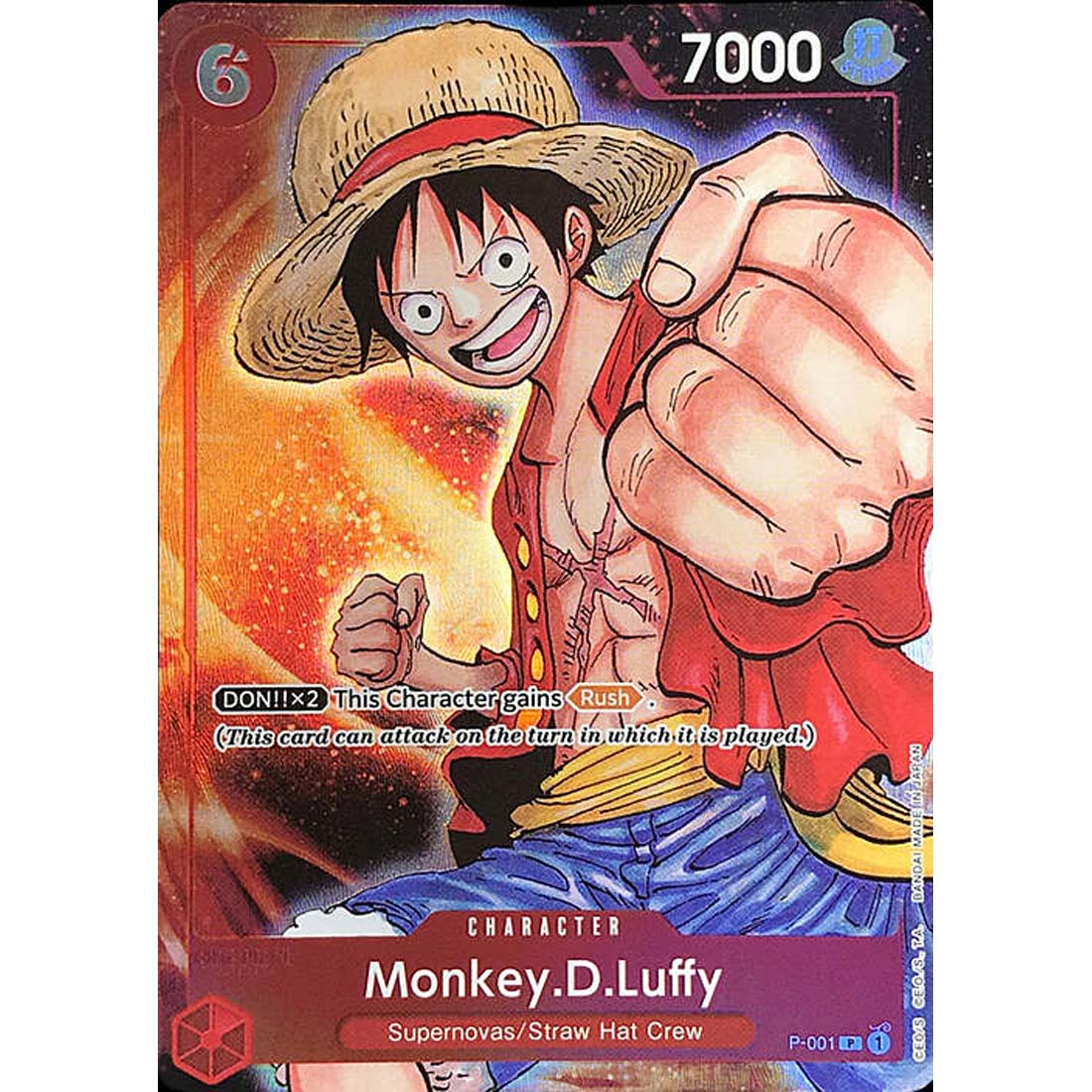 Promo One Piece - Monkey.D.Luffy - Premium Card Collection | BANDAI CARD GAMES Fest. 23-24 Edition-P-001 -210