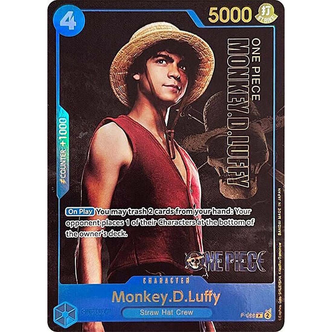 Promo One Piece - Monkey.D.Luffy - Premium Card Collection -Live Action Edition-P-055la -051