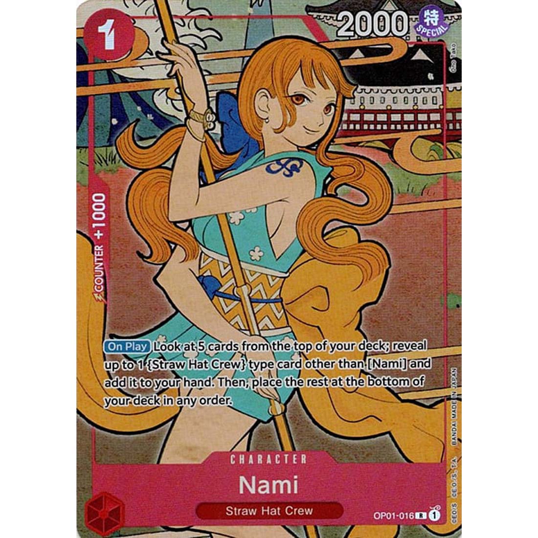 Promo One Piece - Nami - 1st Anniversary Set-OP01-016 -268