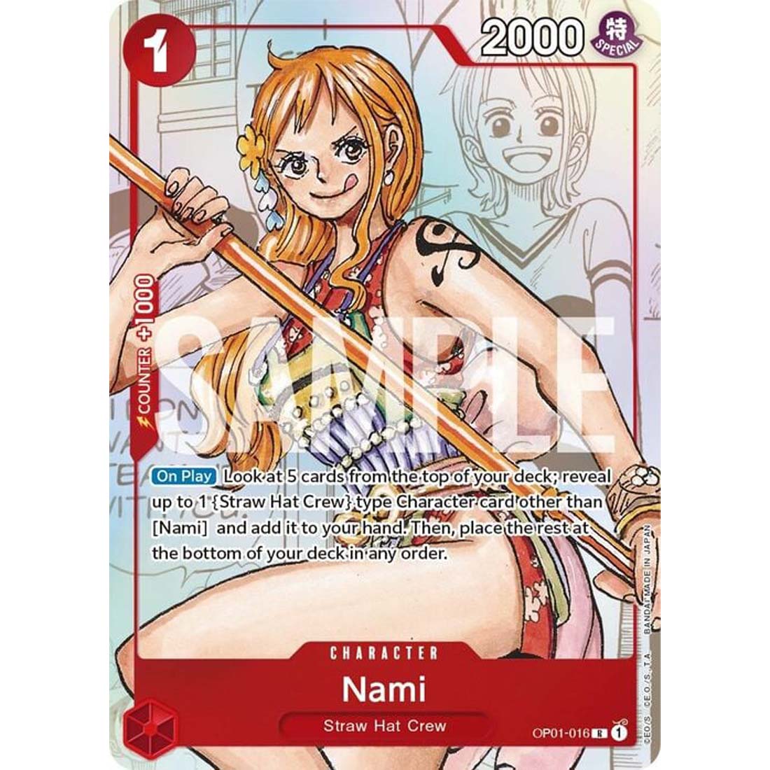 Promo One Piece - Nami - Alternate Art-OP01-016a -410