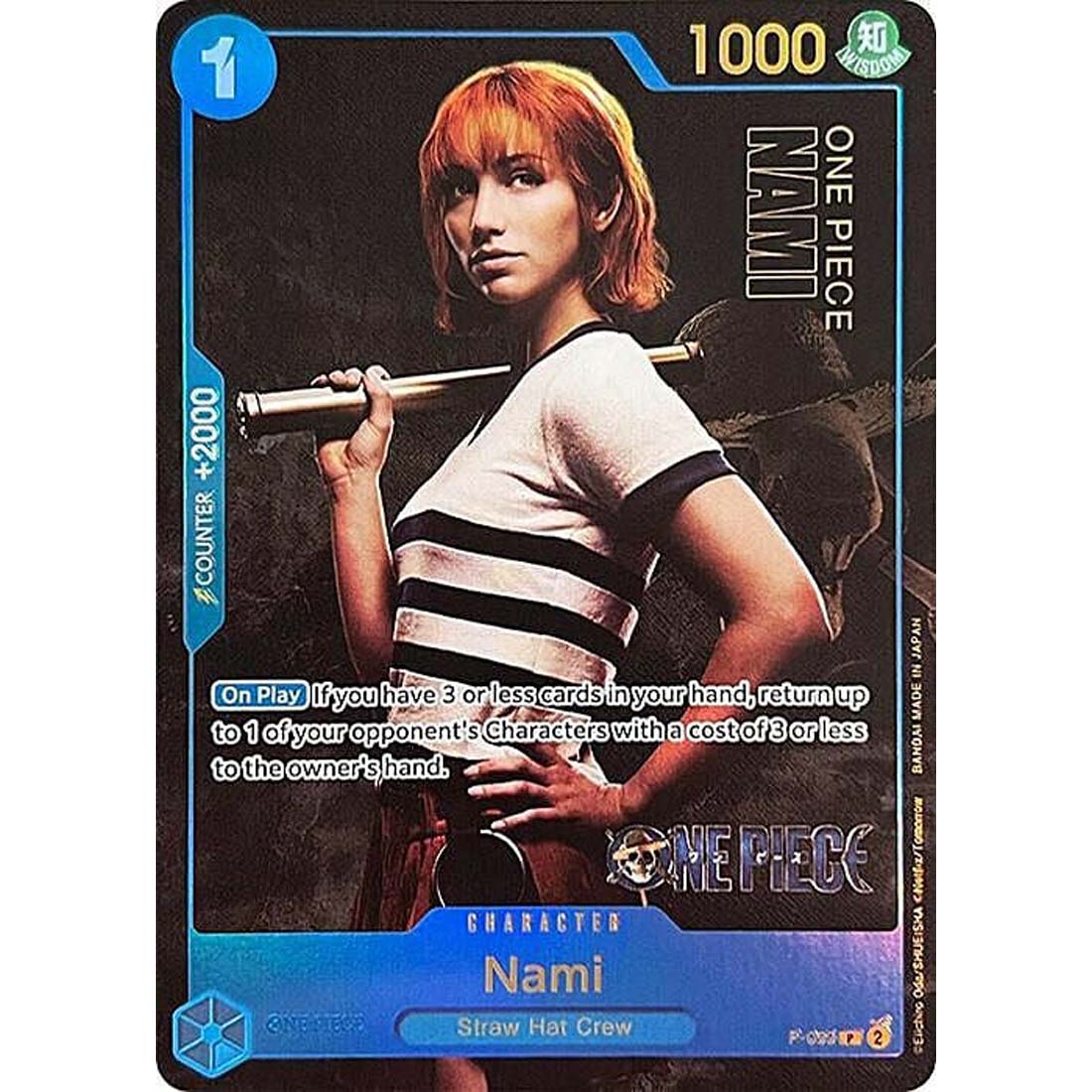 Promo One Piece - Nami - Premium Card Collection -Live Action Edition-P-053la -046