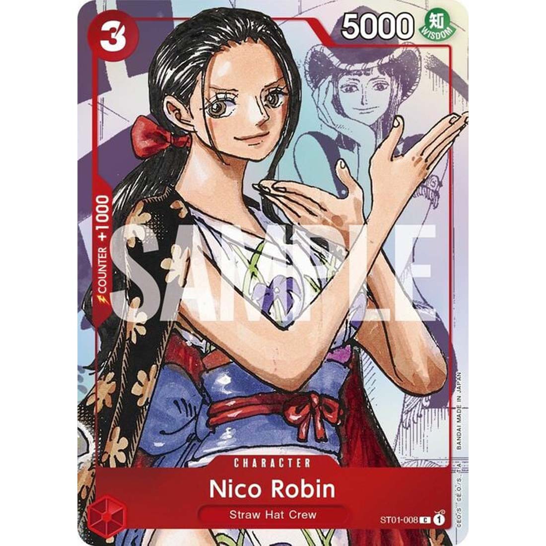 Promo One Piece - Nico Robin - Alternate Art-ST01-008a -407