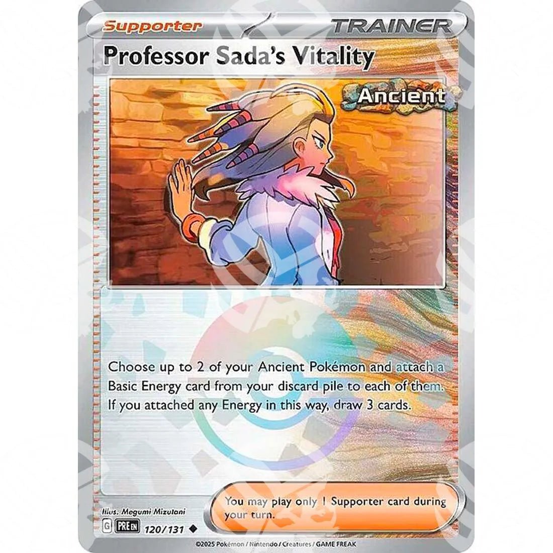 Evoluzioni Prismatiche - Professor Sada's Vitality - Poké Ball Reverse Holo | 120/131
