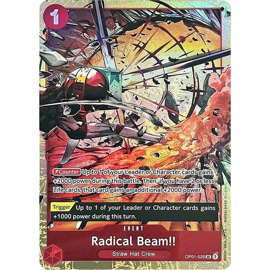 Promo One Piece - Radical Beam!! - Premium Card Collection | Best Selection Vol. 1-OP01-029 -802