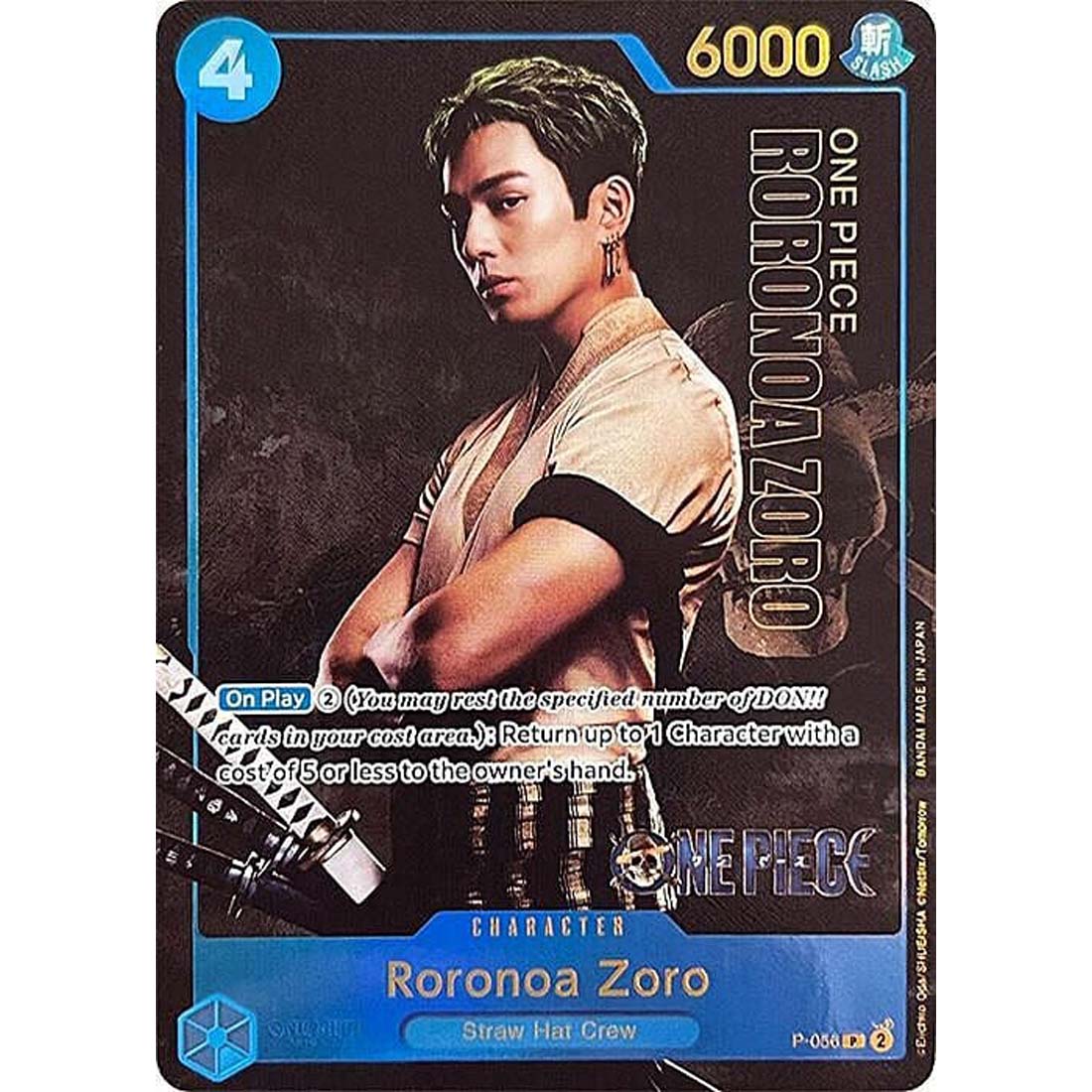 Promo One Piece - Roronoa Zoro - Premium Card Collection -Live Action Edition-P-056la -052