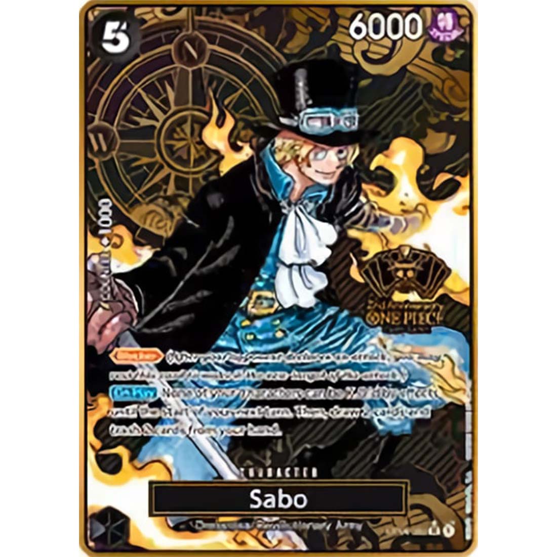 Promo One Piece - Sabo - 2nd Japanese Anniversary Set-OP04-083 -514