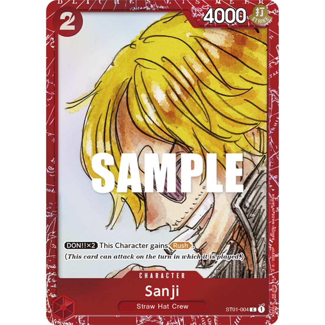 Promo One Piece - Sanji-ST01-004 -540